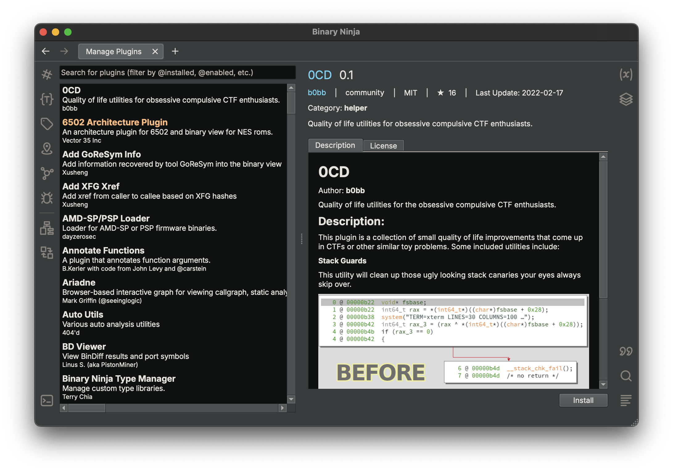 Extension Manager extension manager