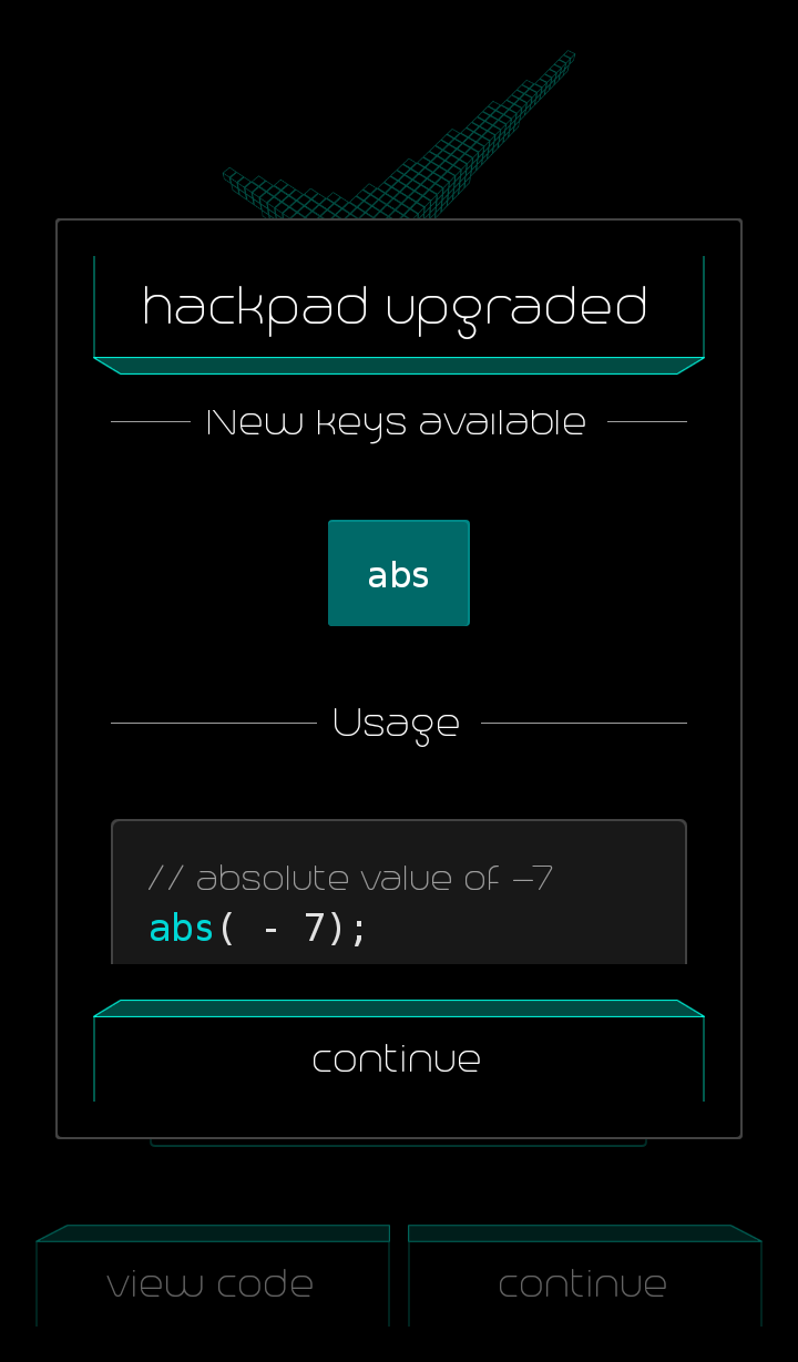 abs function