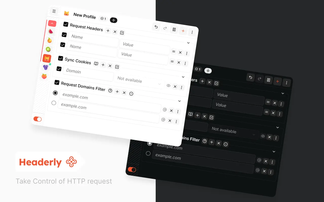 Headerly Screenshot