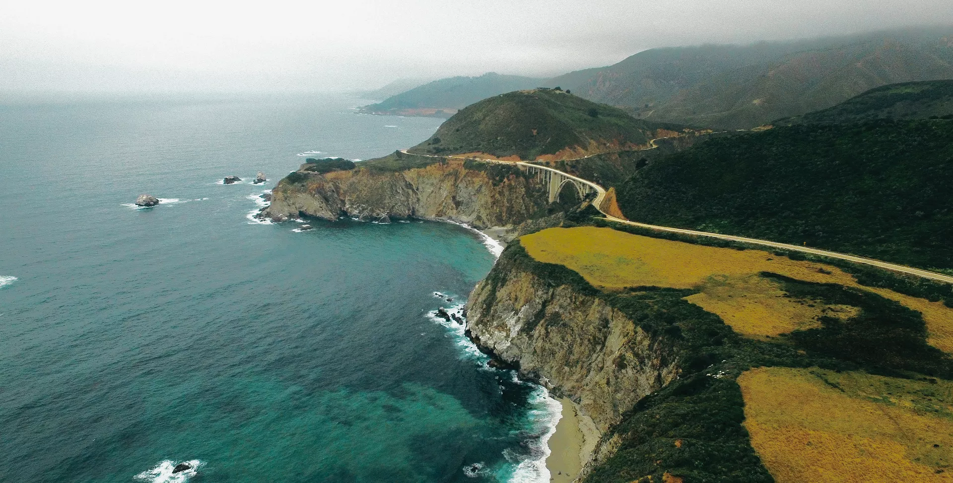 Login Page Background - California Coast