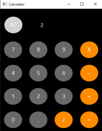 Calculator Initial State
