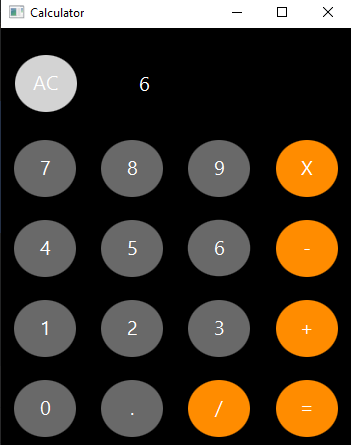 Calculator Initial State