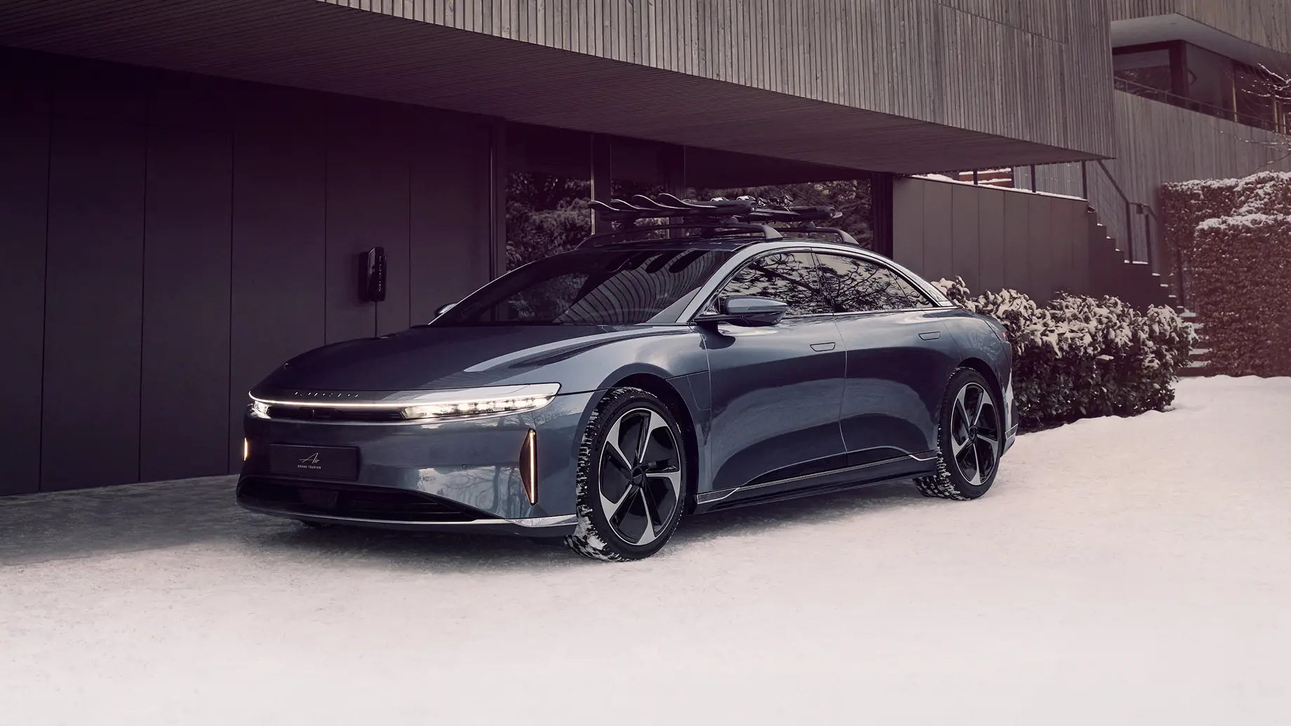 Lucid Air in Fathom Blue