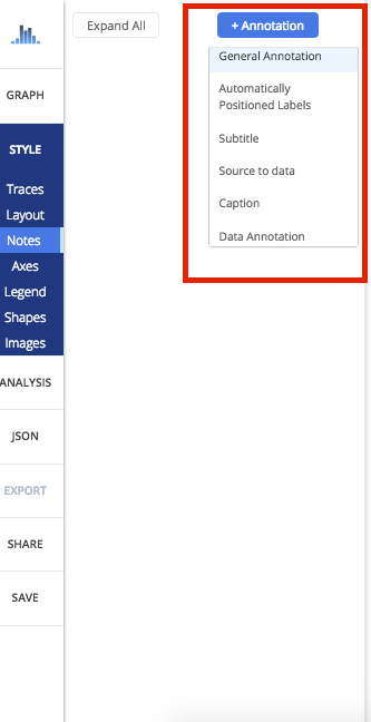 Annotation button