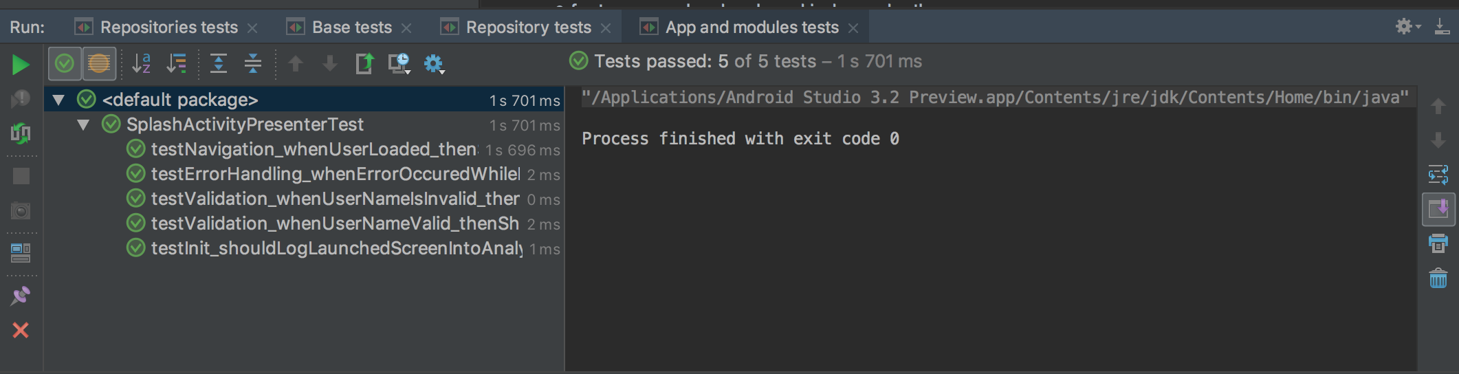 All tests sequential All tests sequential