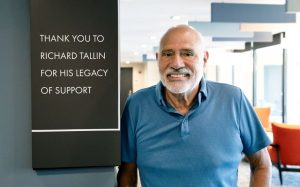 His name is going on a second Crown Center building. He says that was never the point.